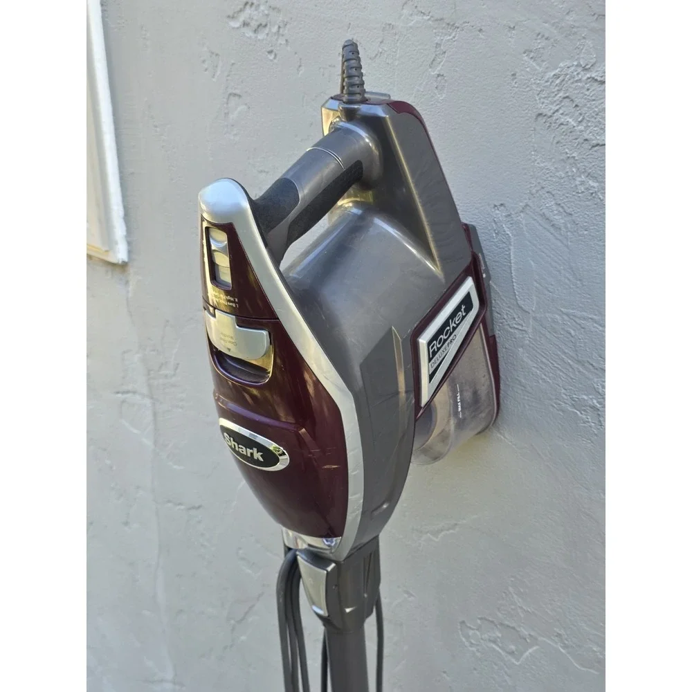 Shark Rocket Pro Deluxe Pro Corded Vacuum Maroon Good Condition